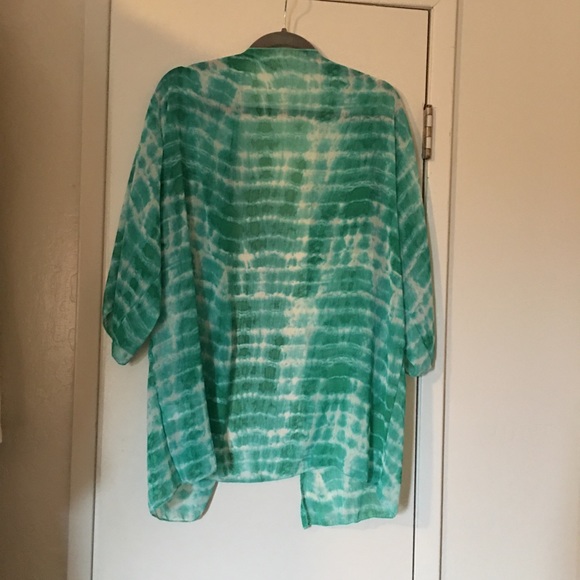 Kaii Tie 🍀 Dye Kimono - Picture 2 of 4